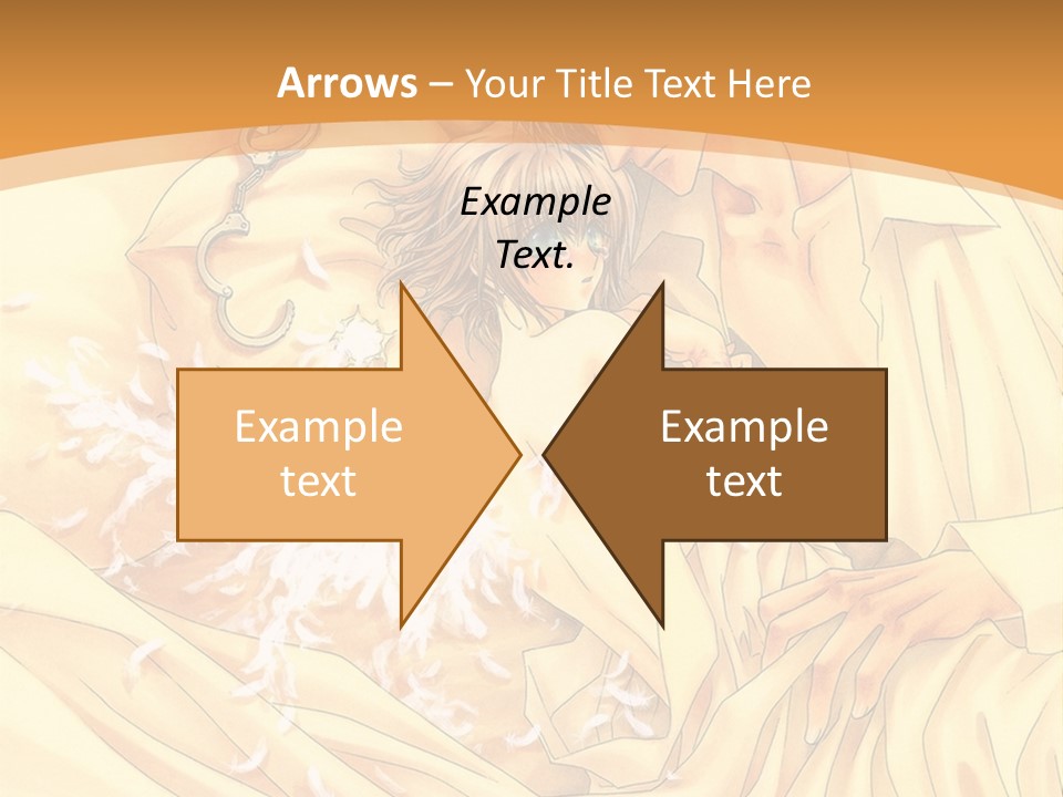 A Man And A Woman Laying In Bed Together PowerPoint Template