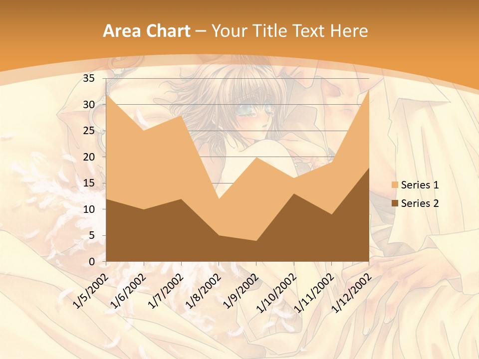 A Man And A Woman Laying In Bed Together PowerPoint Template