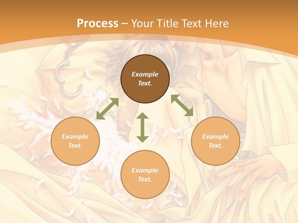 A Man And A Woman Laying In Bed Together PowerPoint Template