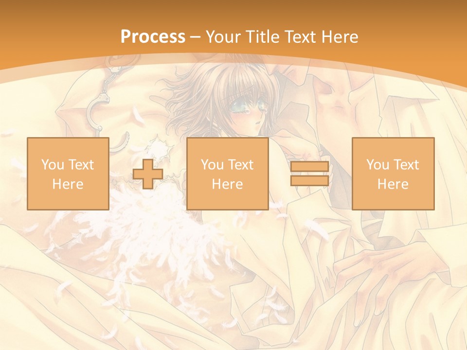 A Man And A Woman Laying In Bed Together PowerPoint Template