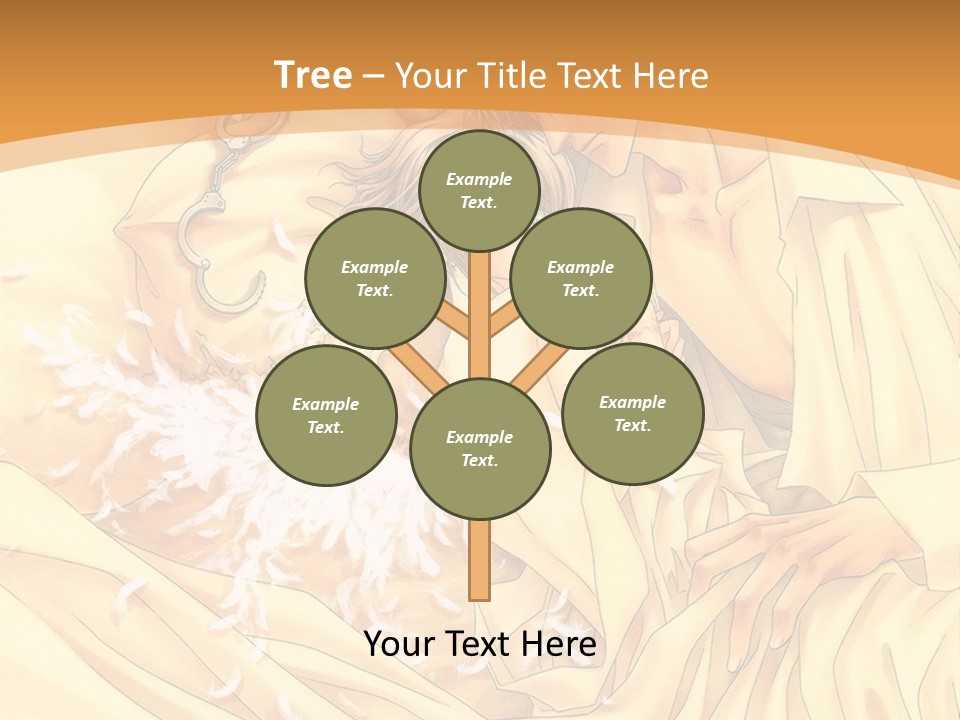 A Man And A Woman Laying In Bed Together PowerPoint Template