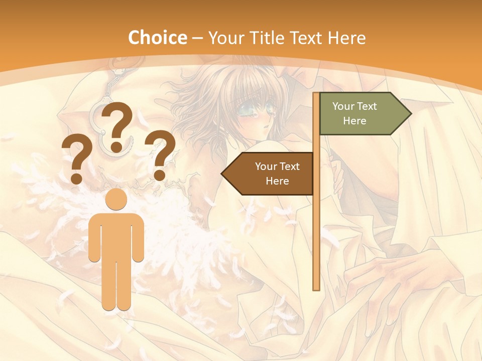 A Man And A Woman Laying In Bed Together PowerPoint Template