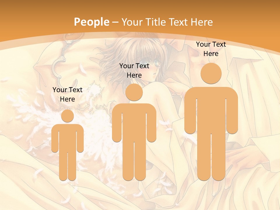 A Man And A Woman Laying In Bed Together PowerPoint Template