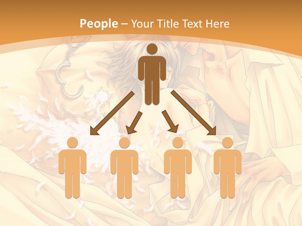 A Man And A Woman Laying In Bed Together PowerPoint Template