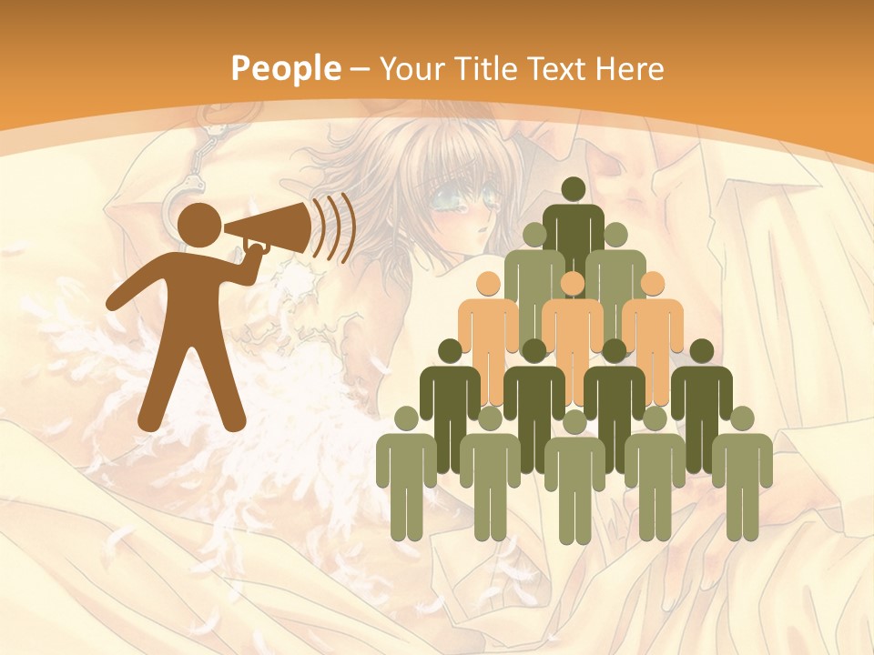 A Man And A Woman Laying In Bed Together PowerPoint Template