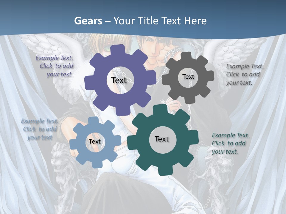 A Group Of People Sitting On Top Of A Chair PowerPoint Template