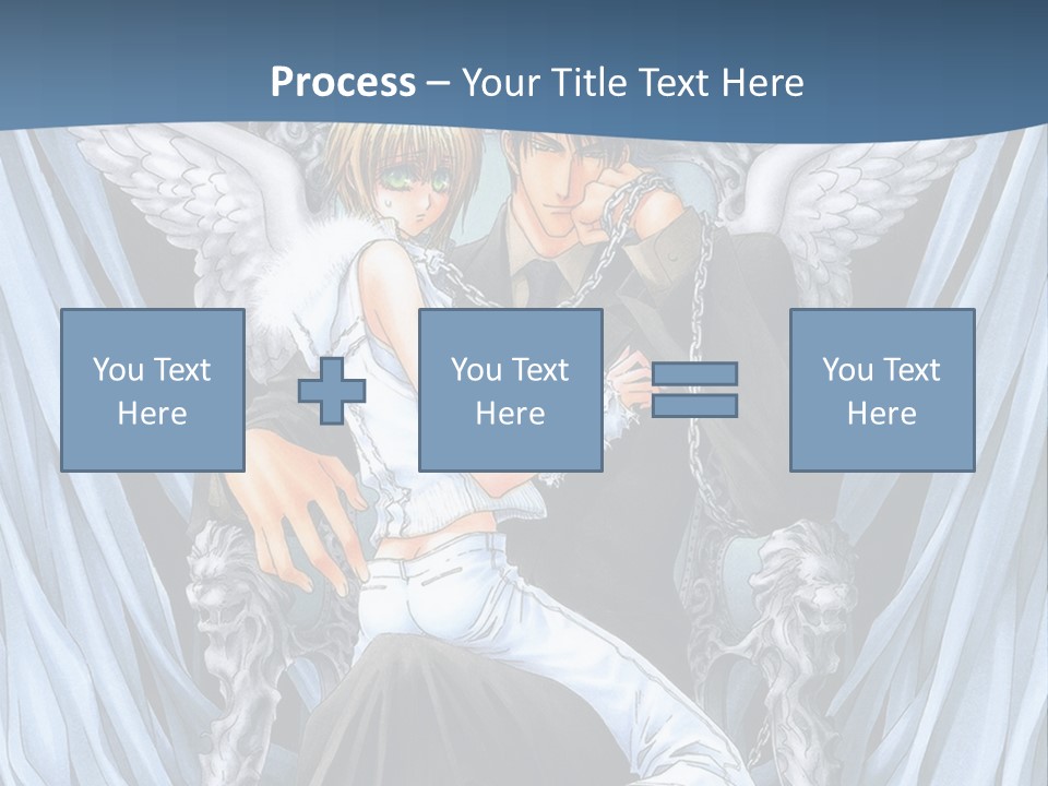 A Group Of People Sitting On Top Of A Chair PowerPoint Template