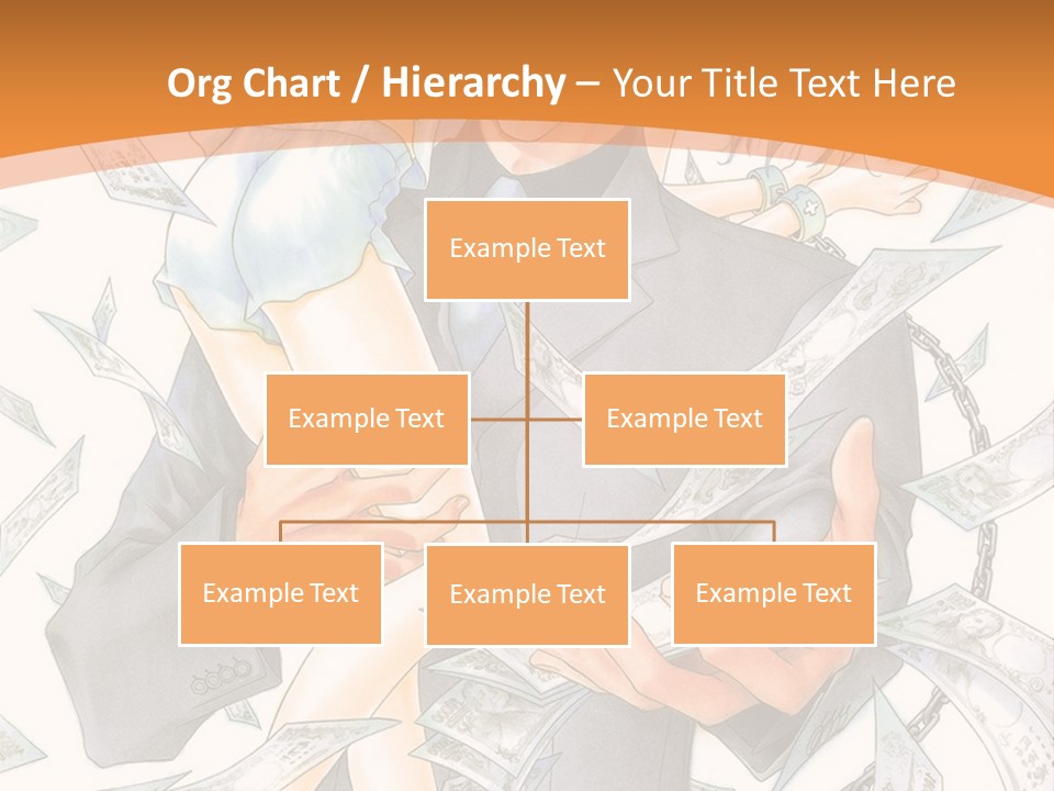 A Man And Woman Are Holding Money In Their Hands PowerPoint Template
