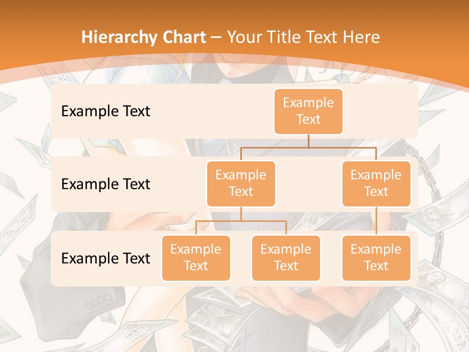 A Man And Woman Are Holding Money In Their Hands PowerPoint Template