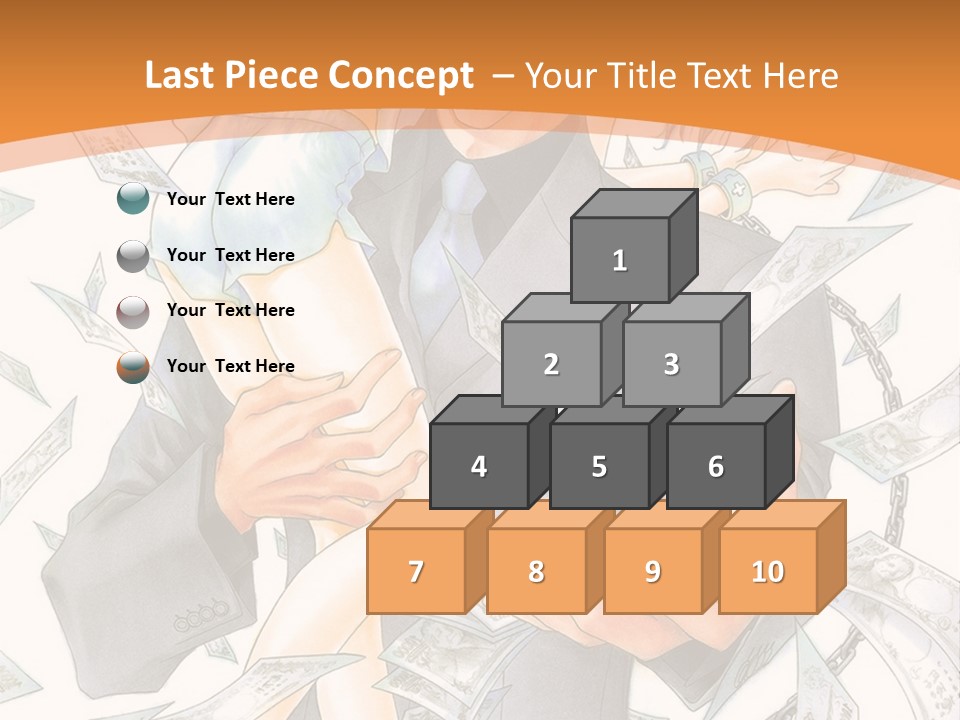 A Man And Woman Are Holding Money In Their Hands PowerPoint Template