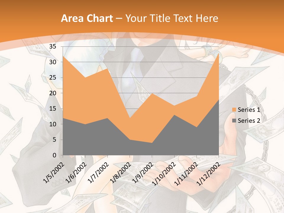 A Man And Woman Are Holding Money In Their Hands PowerPoint Template
