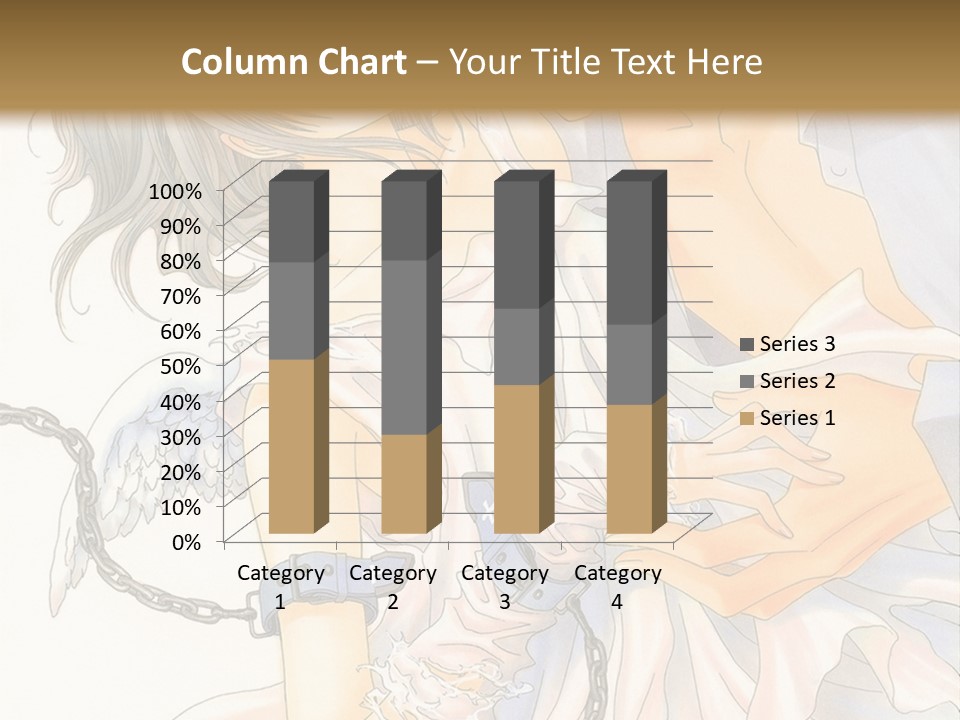 A Man And A Woman Are Hugging In Front Of A Brown Background PowerPoint Template