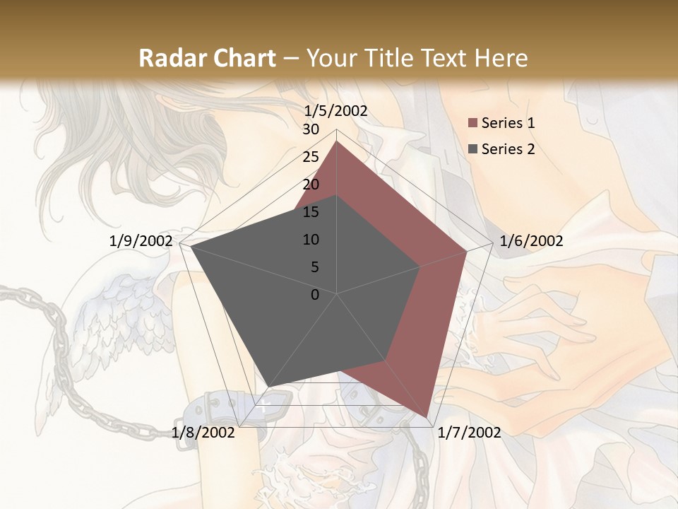 A Man And A Woman Are Hugging In Front Of A Brown Background PowerPoint Template