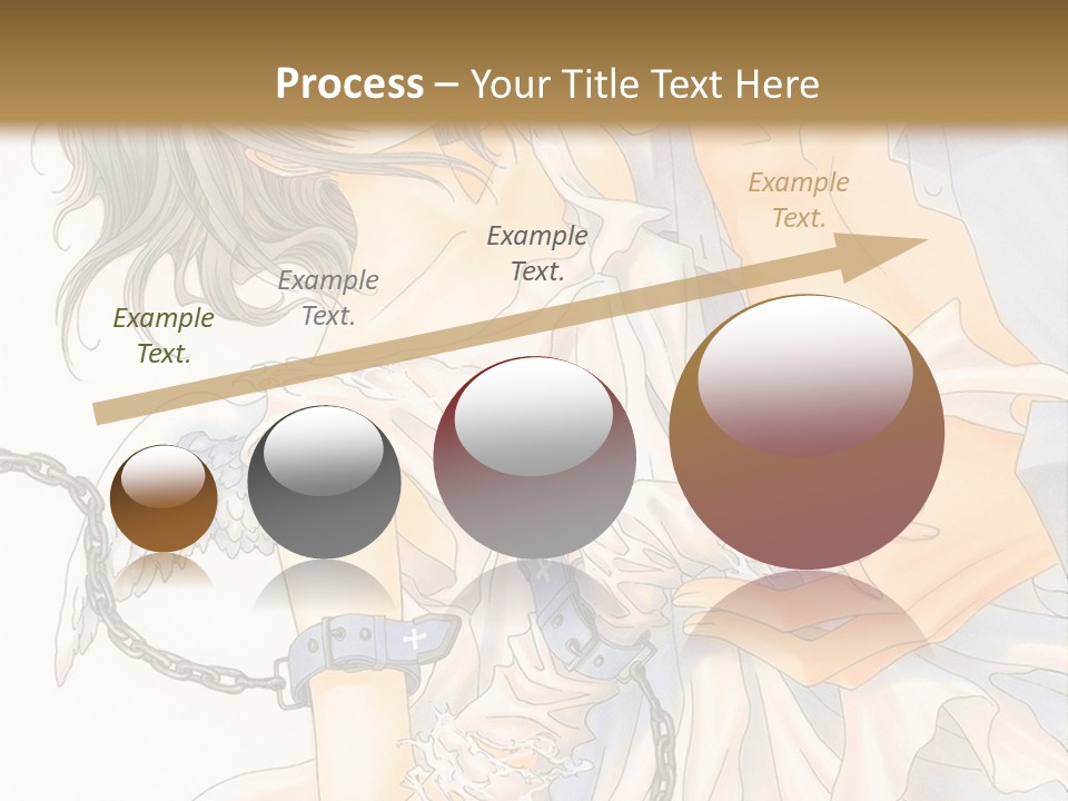 A Man And A Woman Are Hugging In Front Of A Brown Background PowerPoint Template