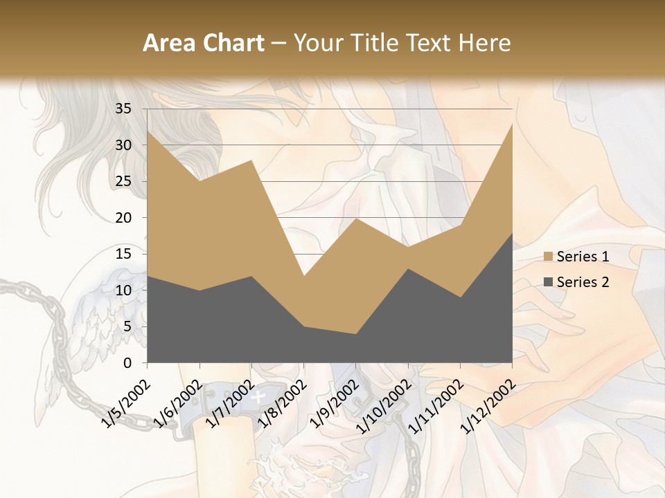 A Man And A Woman Are Hugging In Front Of A Brown Background PowerPoint Template