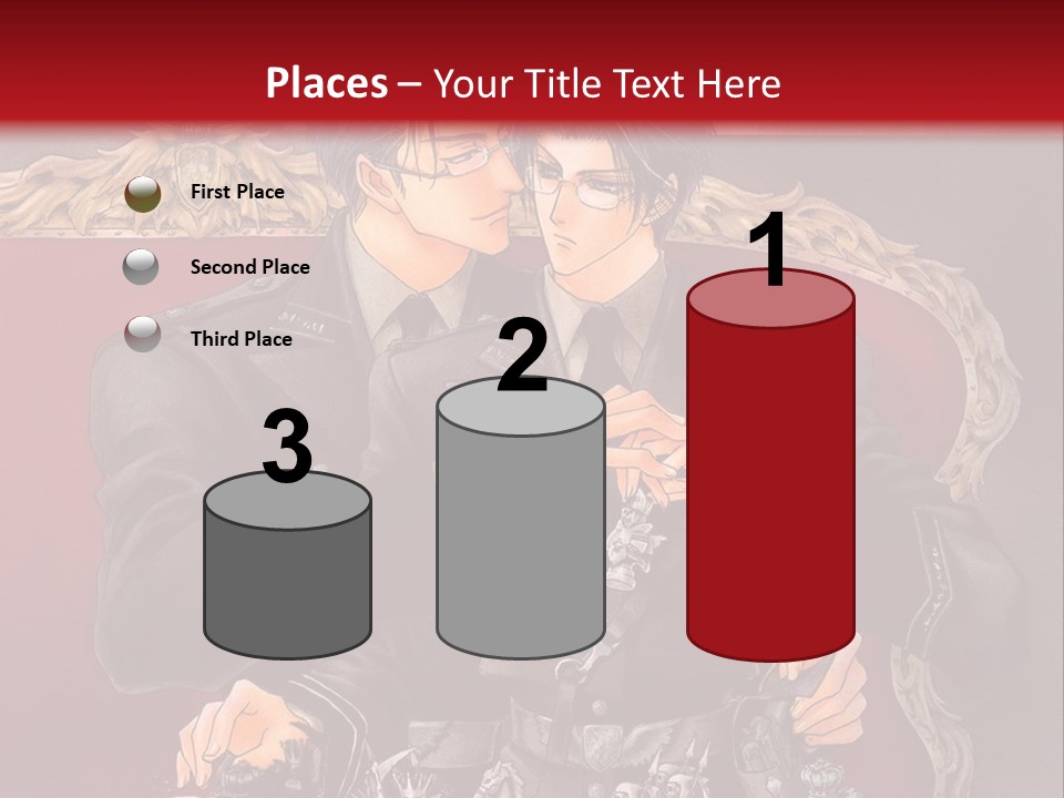 A Couple Of People Playing Chess On A Table PowerPoint Template