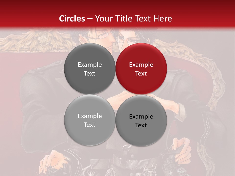 A Couple Of People Playing Chess On A Table PowerPoint Template