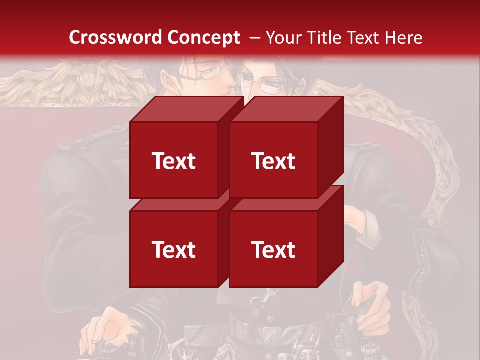 A Couple Of People Playing Chess On A Table PowerPoint Template