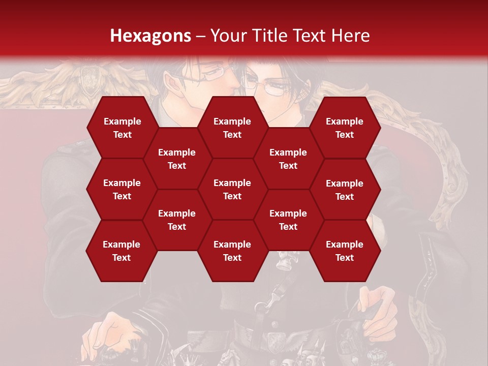 A Couple Of People Playing Chess On A Table PowerPoint Template