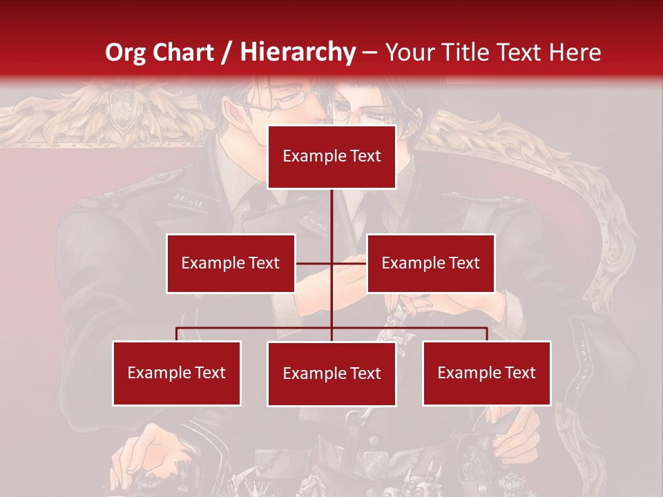 A Couple Of People Playing Chess On A Table PowerPoint Template