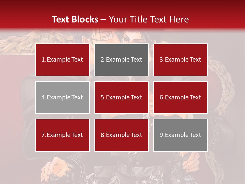 A Couple Of People Playing Chess On A Table PowerPoint Template