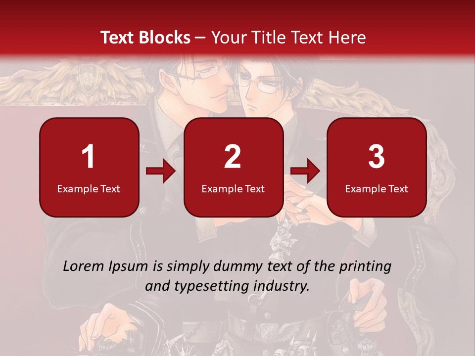 A Couple Of People Playing Chess On A Table PowerPoint Template