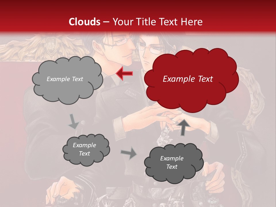 A Couple Of People Playing Chess On A Table PowerPoint Template