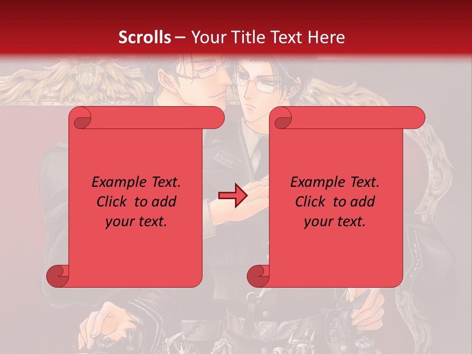 A Couple Of People Playing Chess On A Table PowerPoint Template