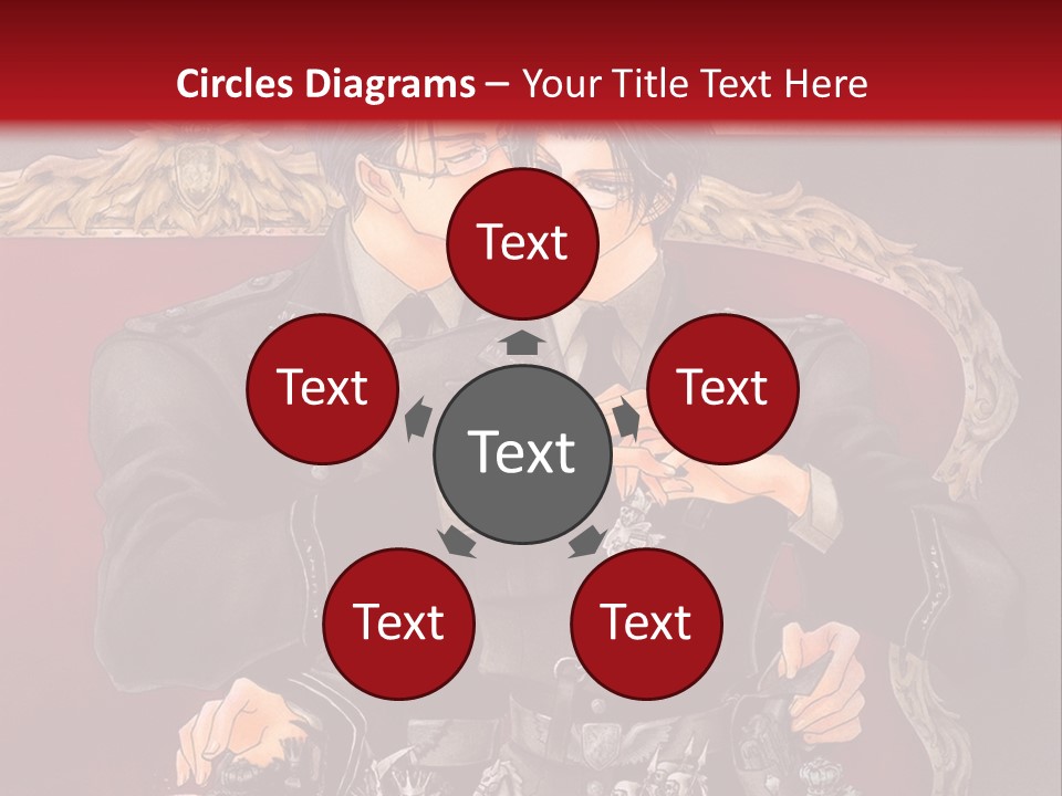 A Couple Of People Playing Chess On A Table PowerPoint Template