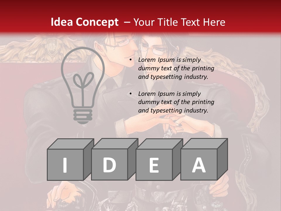 A Couple Of People Playing Chess On A Table PowerPoint Template