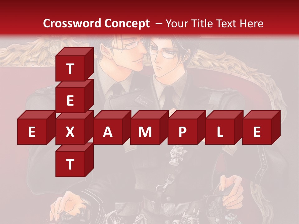 A Couple Of People Playing Chess On A Table PowerPoint Template