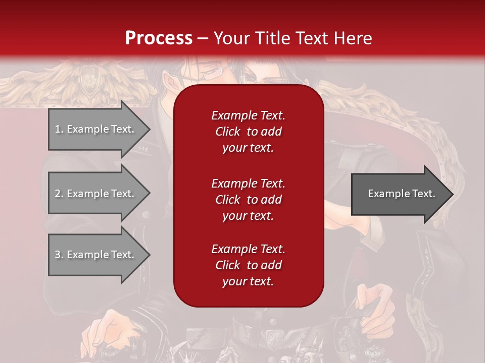 A Couple Of People Playing Chess On A Table PowerPoint Template