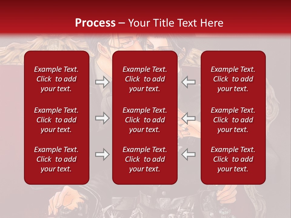A Couple Of People Playing Chess On A Table PowerPoint Template