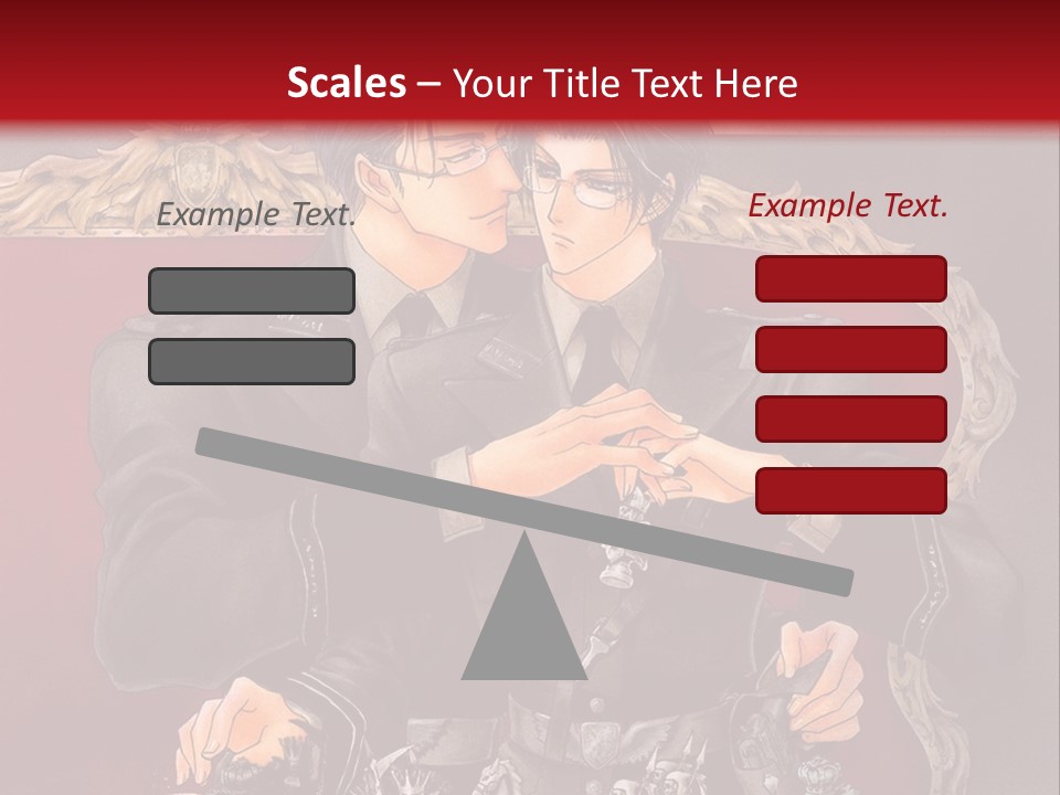 A Couple Of People Playing Chess On A Table PowerPoint Template