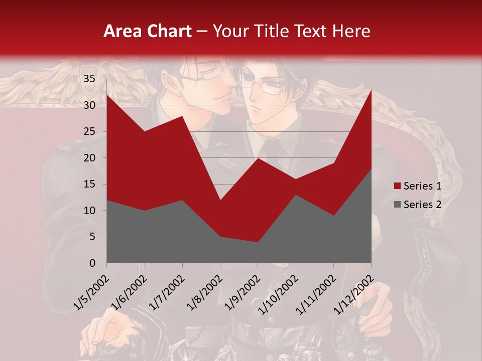 A Couple Of People Playing Chess On A Table PowerPoint Template