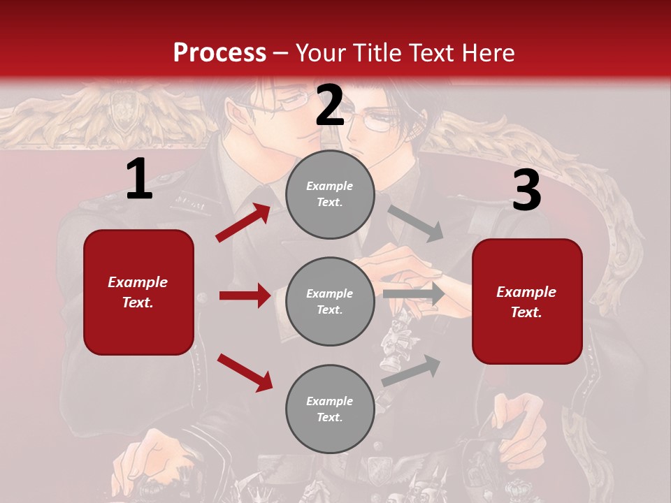 A Couple Of People Playing Chess On A Table PowerPoint Template