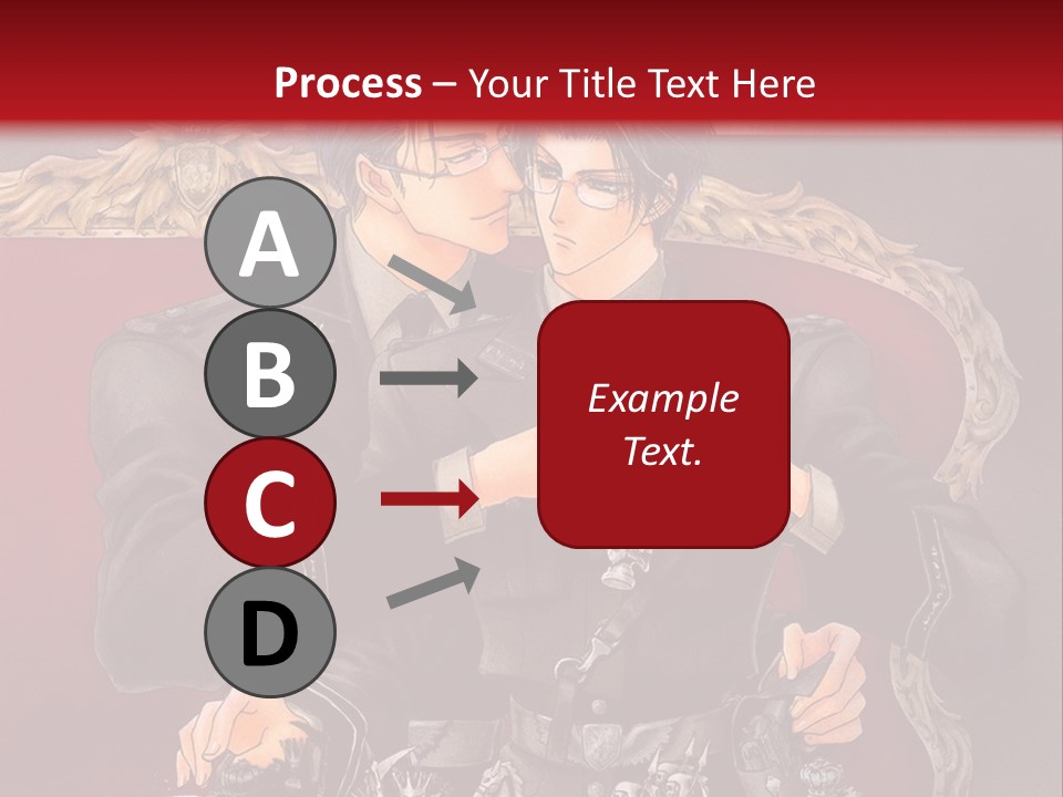 A Couple Of People Playing Chess On A Table PowerPoint Template