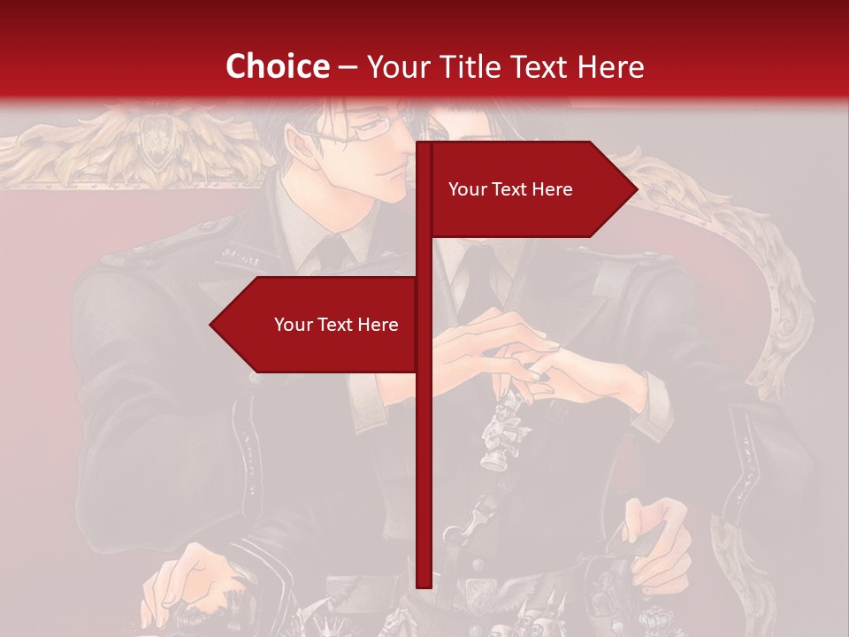 A Couple Of People Playing Chess On A Table PowerPoint Template