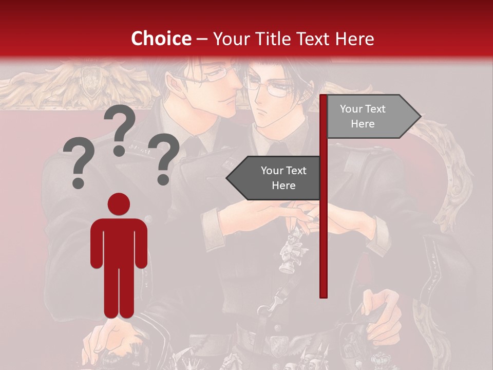 A Couple Of People Playing Chess On A Table PowerPoint Template