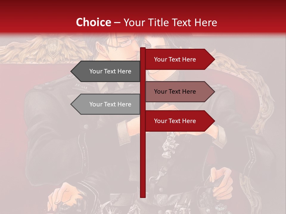 A Couple Of People Playing Chess On A Table PowerPoint Template