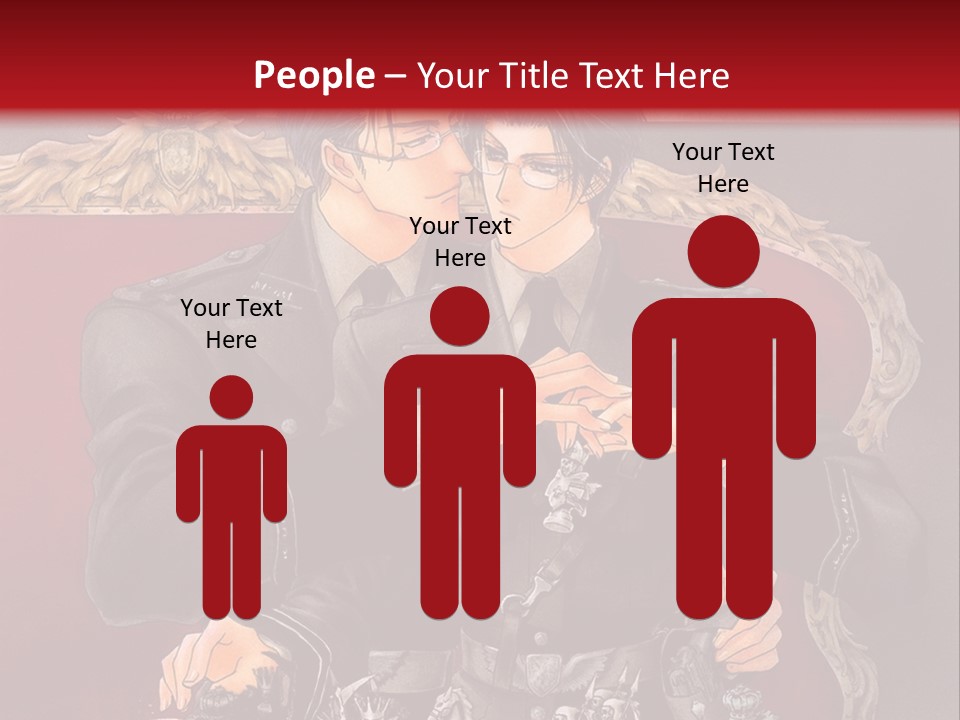 A Couple Of People Playing Chess On A Table PowerPoint Template