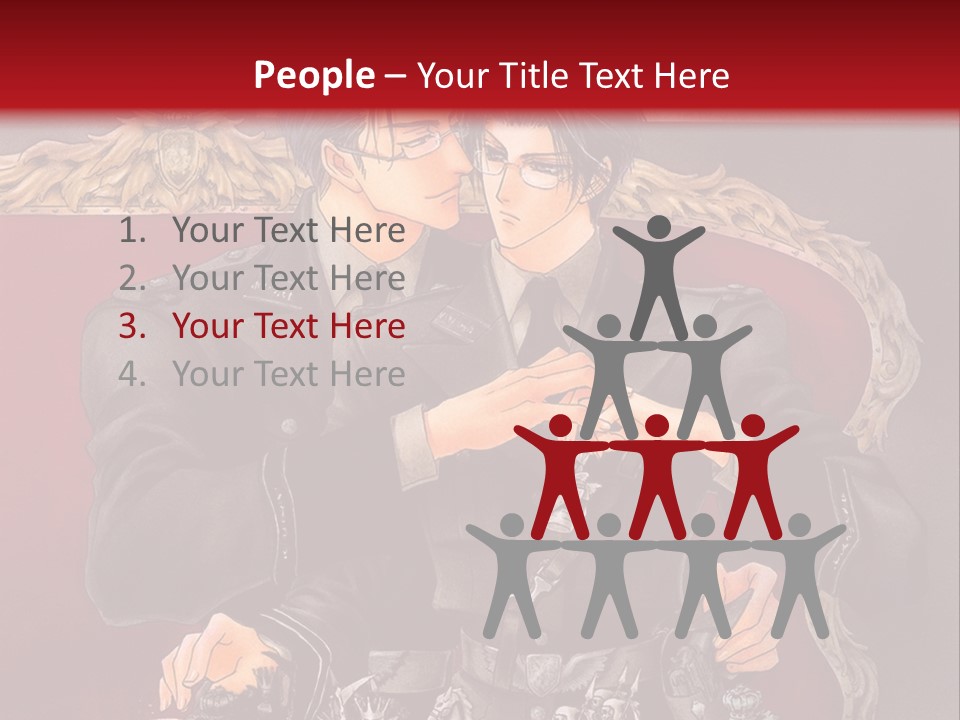 A Couple Of People Playing Chess On A Table PowerPoint Template