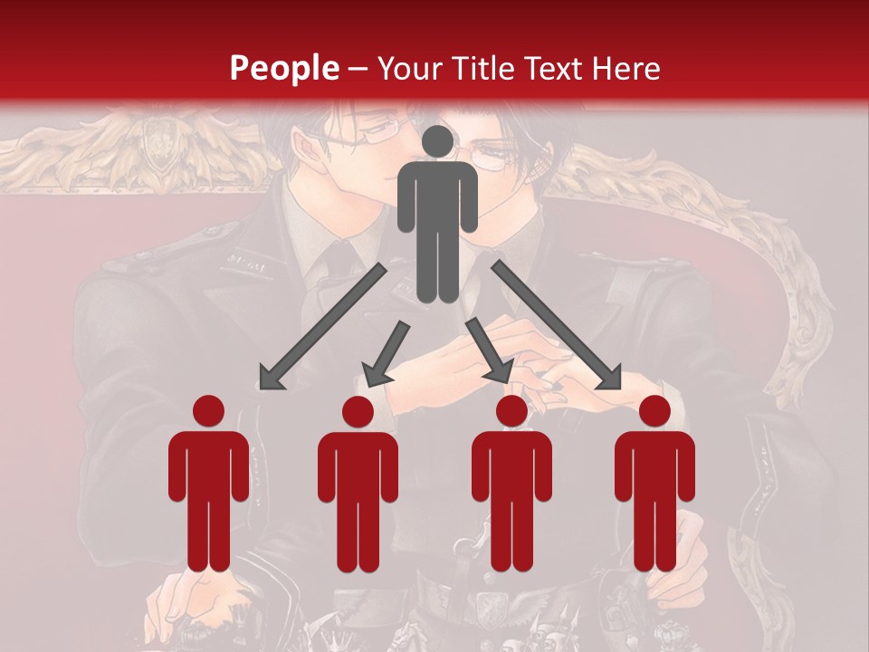 A Couple Of People Playing Chess On A Table PowerPoint Template