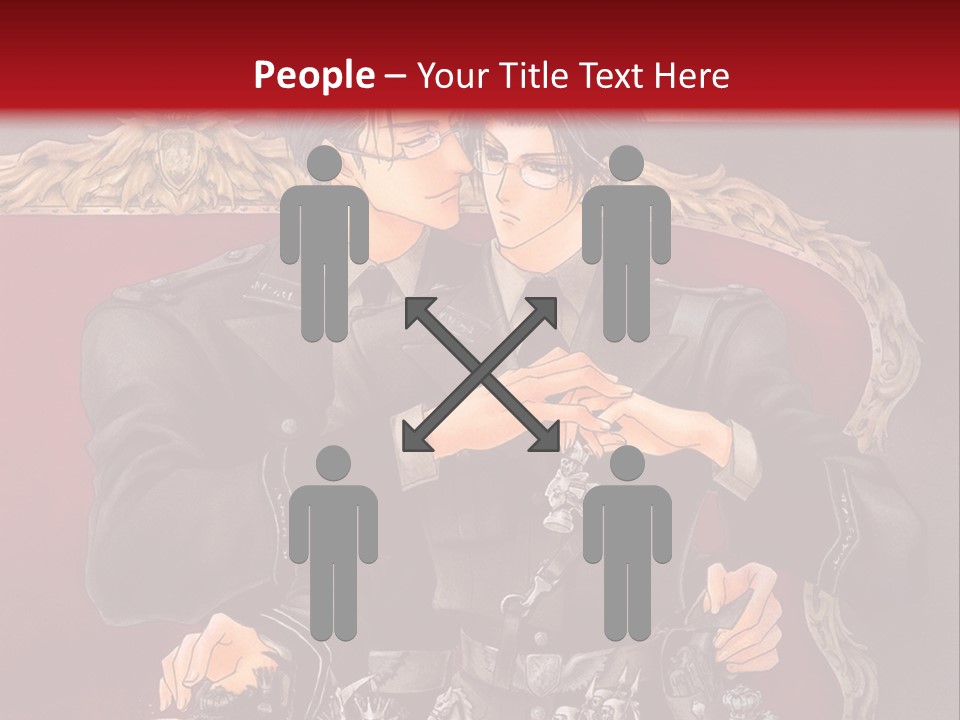 A Couple Of People Playing Chess On A Table PowerPoint Template