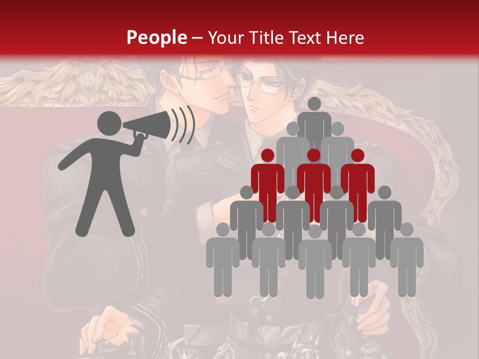 A Couple Of People Playing Chess On A Table PowerPoint Template