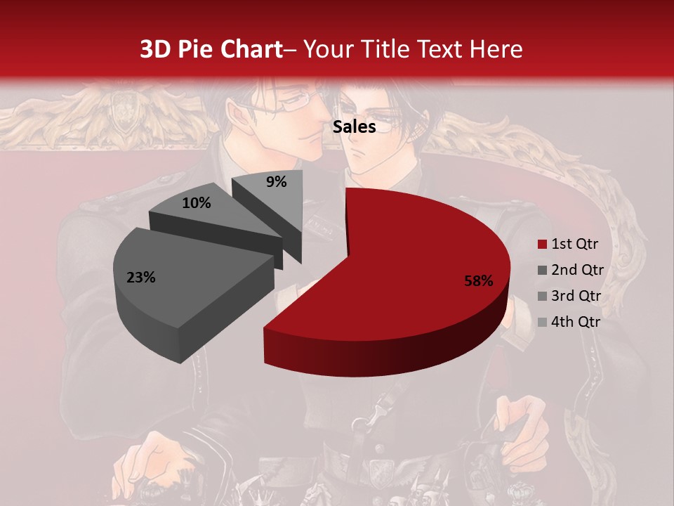 A Couple Of People Playing Chess On A Table PowerPoint Template