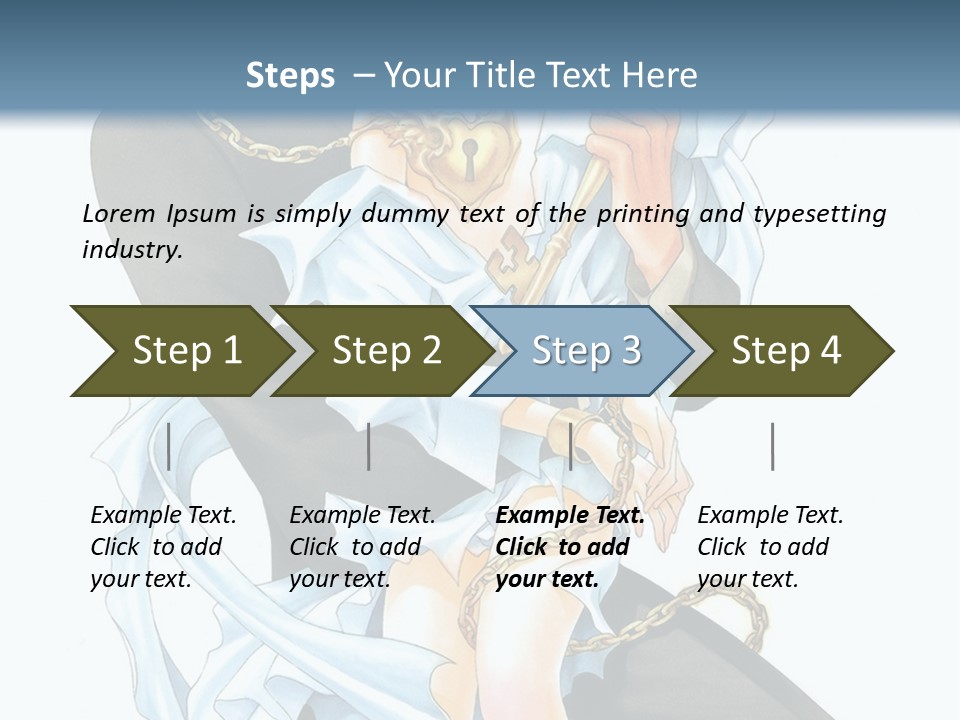 A Man And A Woman Are Holding Each Other PowerPoint Template