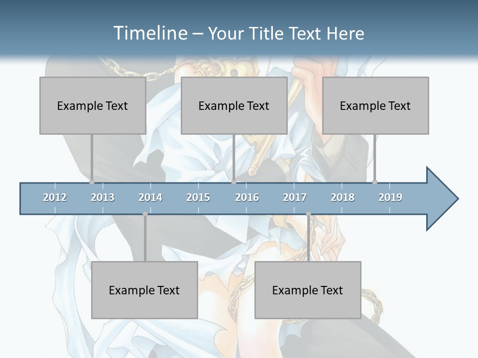 A Man And A Woman Are Holding Each Other PowerPoint Template