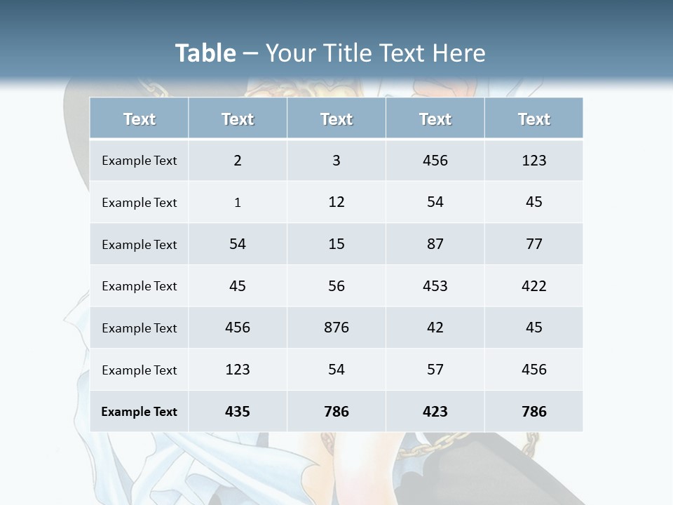 A Man And A Woman Are Holding Each Other PowerPoint Template