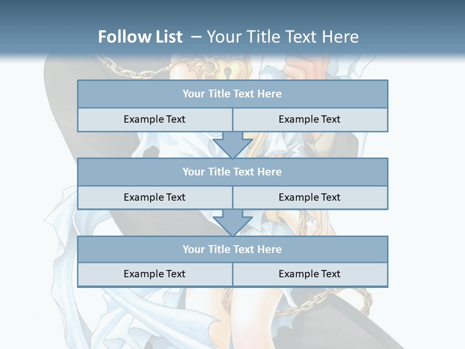 A Man And A Woman Are Holding Each Other PowerPoint Template